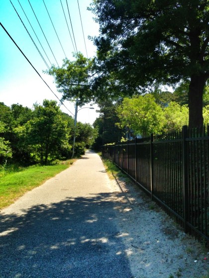 Start of the Cape Henry Trail
