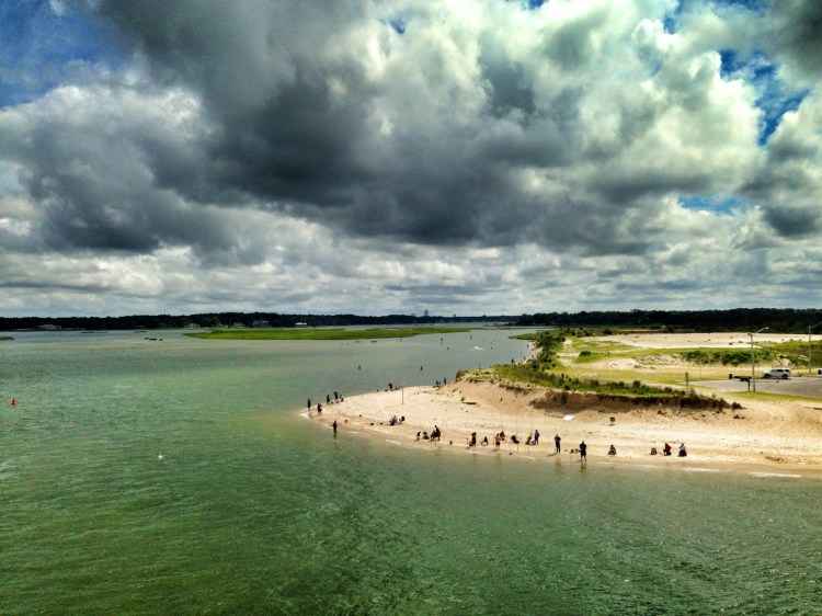 View from the Lesner Bridge