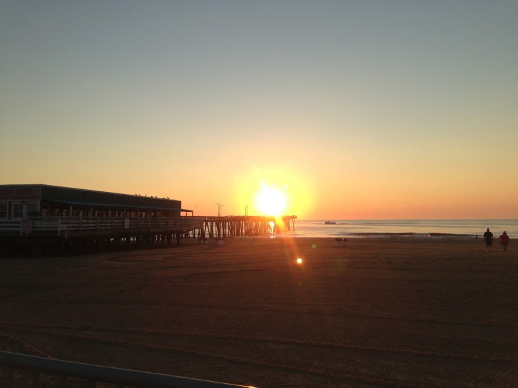 Gorgeous Morning for a Beach Run