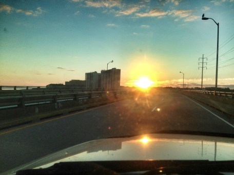 Heading to the trails