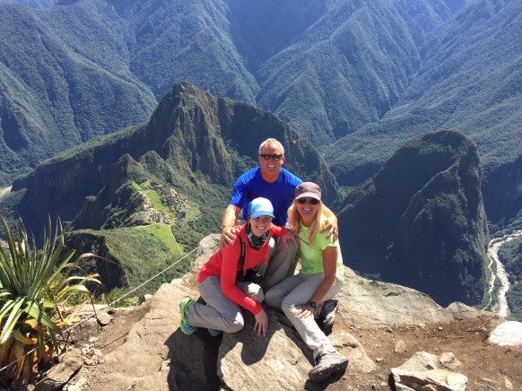 On top of Machu Picchu Mountain